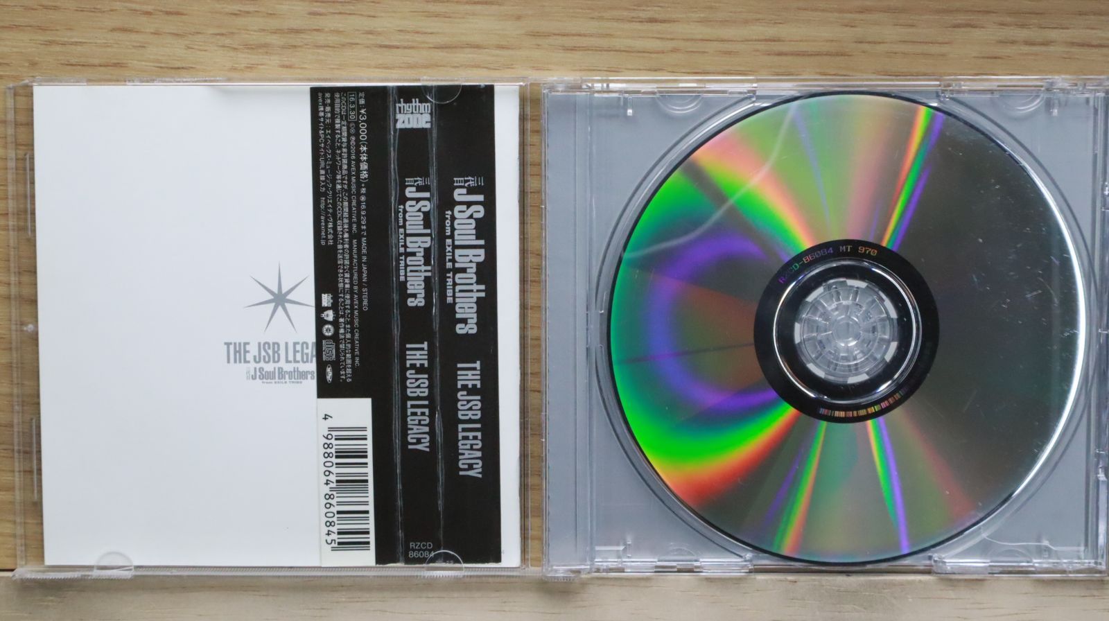 国内盤CD☆三代目 J Soul Brothers from EXILE TRIBE□ THE JSB LEGACY