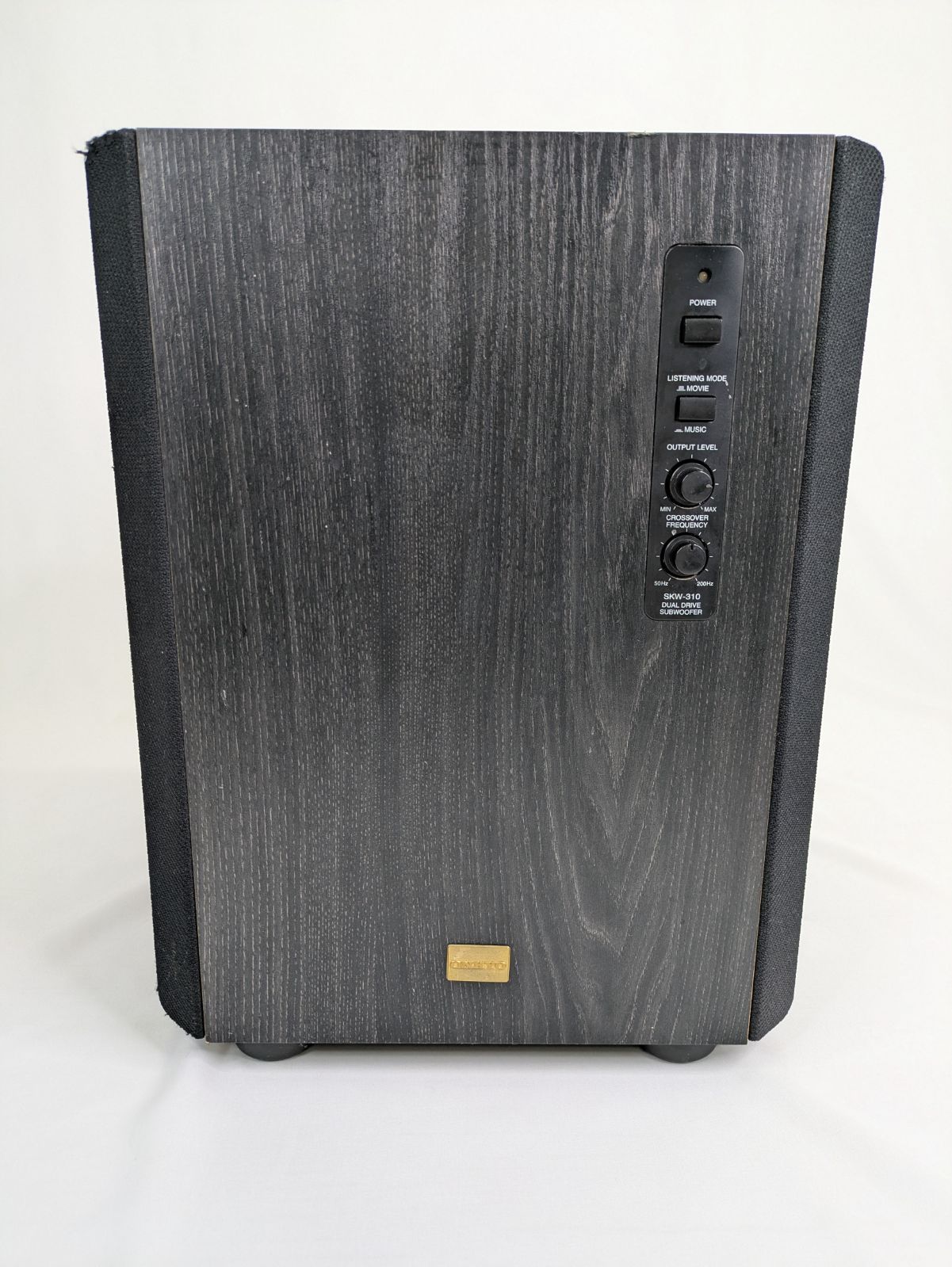 動作良好】ONKYO・オンキヨー・SKW-310・サブウーファー・アンプ 動作良好】ONKYO・オンキヨー・SKW-310・サブウーファー・アンプ