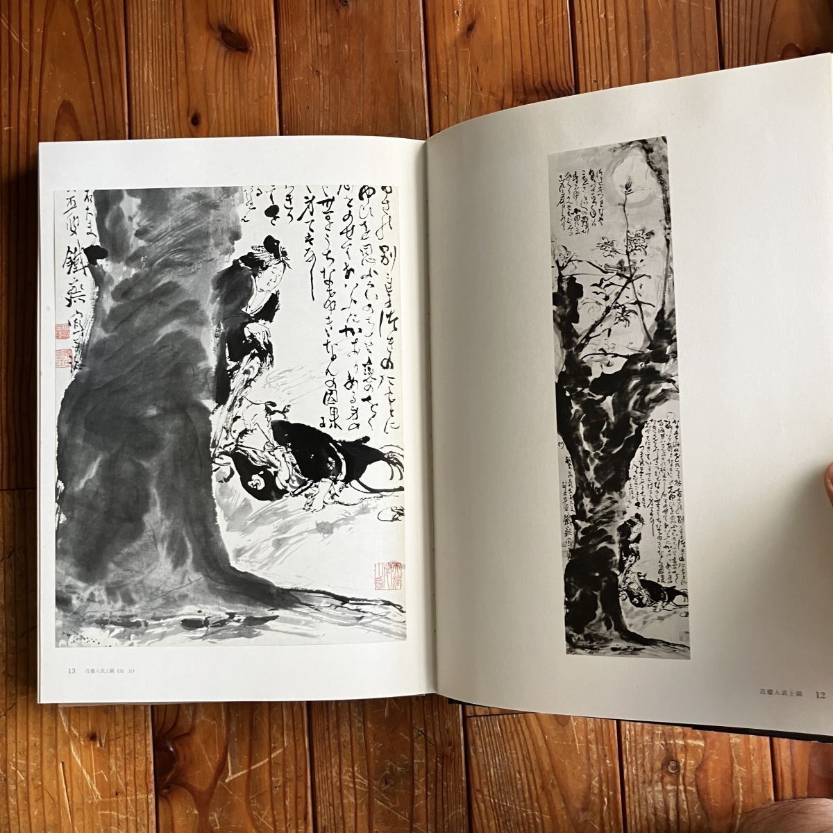 富岡鉄斎 落款資料・色刷図版多数「鐵齊 座右版」武者小路実篤 梅原龍