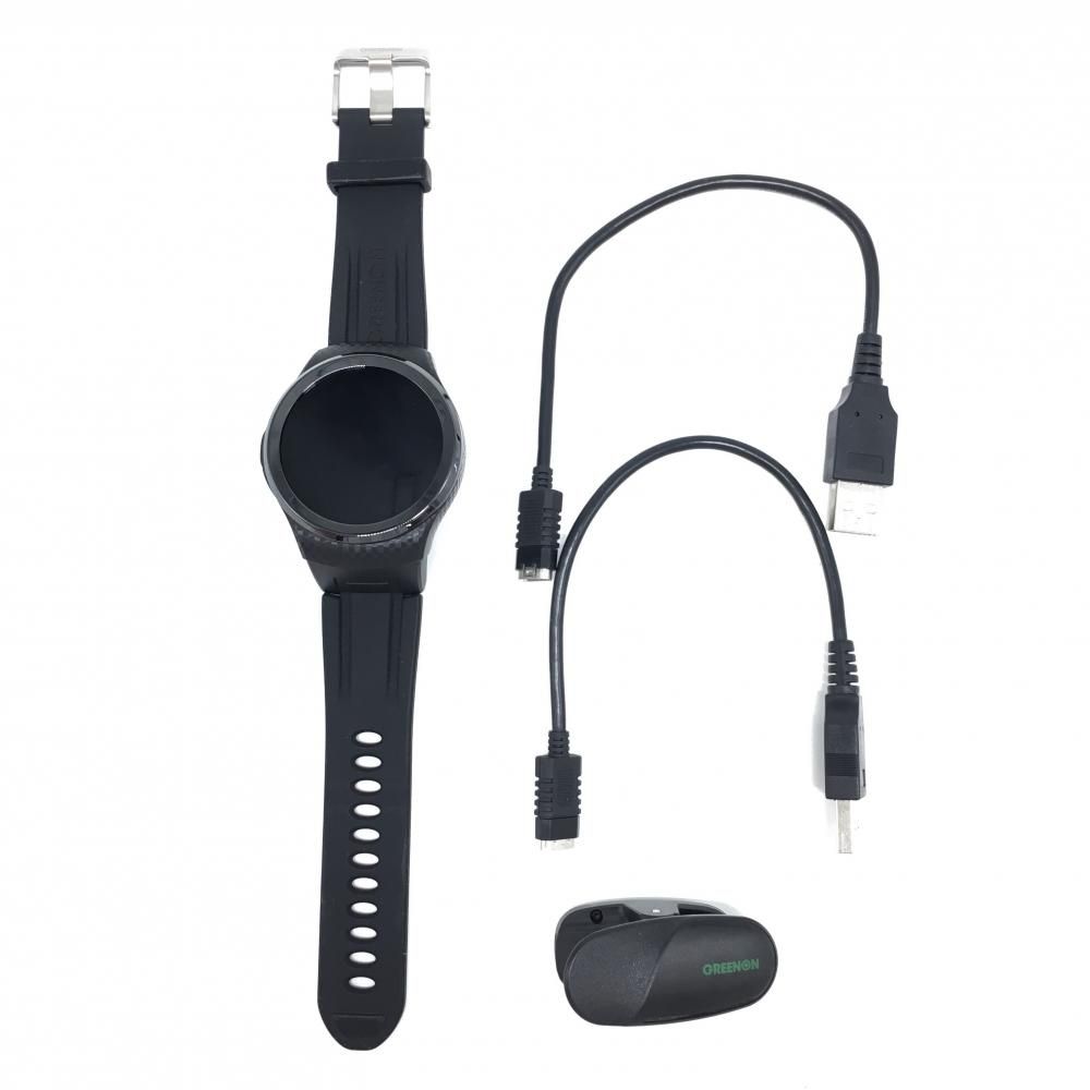 ★特価★【美品】グリーンオン ザ・ゴルフウォッチ 黒 A1 Ⅲ GPSナビ 通電確認済ゴルフ GREENON