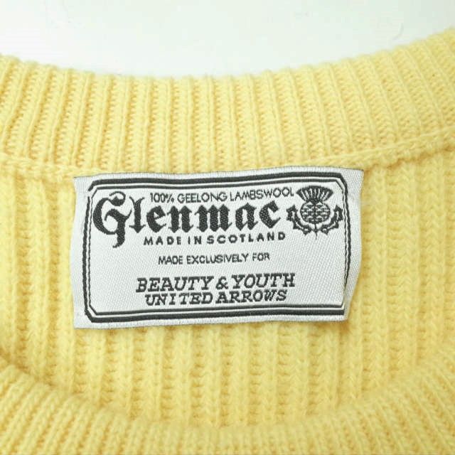 GLENMAC x B&Y ジーロンラムズウール クルーネックニット - メルカリ