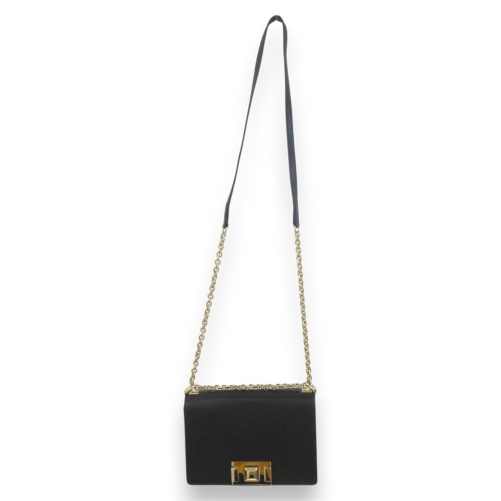 未使用 FURLA フルラ ミミ レザー ミニクロスボディ チェーン 