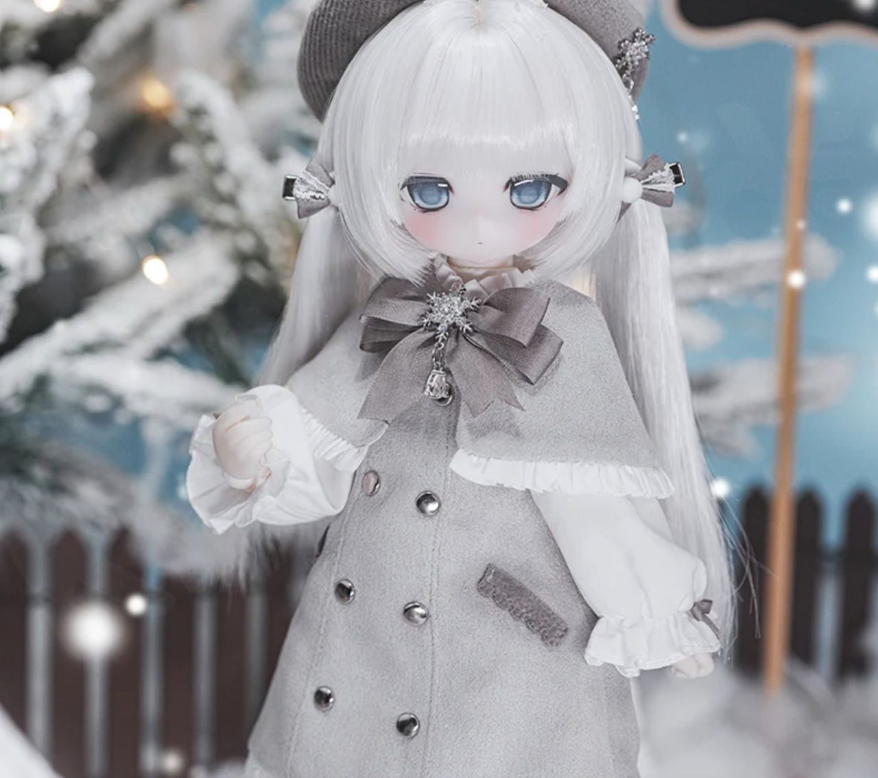 TinyFox【Snowdoll・Flurry】雪の子 フラーリィ 1/6スケールMJDドール