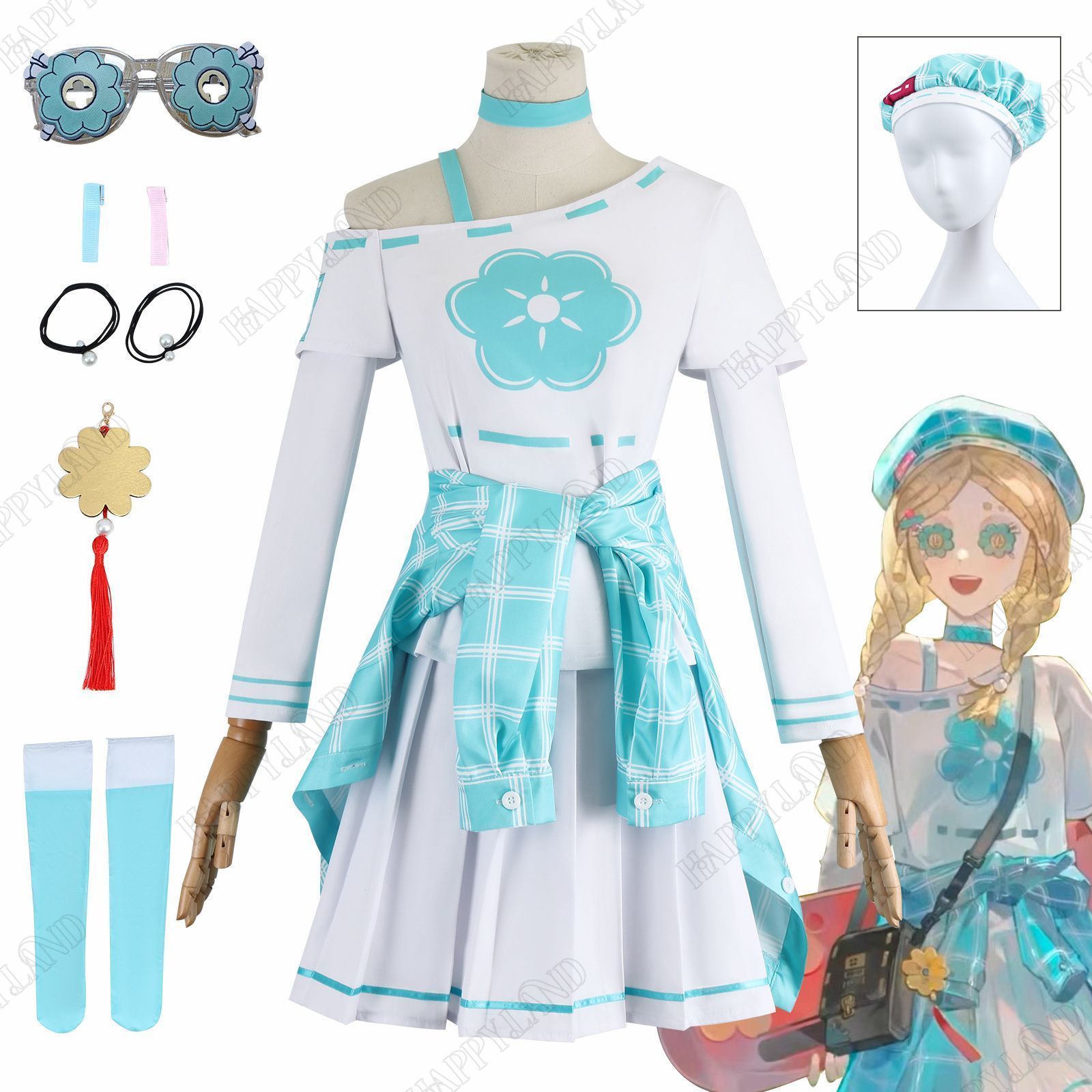 アイデンティティ5 コスプレ 玩具職人|アニー?レスター コスプレ衣装 中百ローソン コラボ 人気 キャラクタ