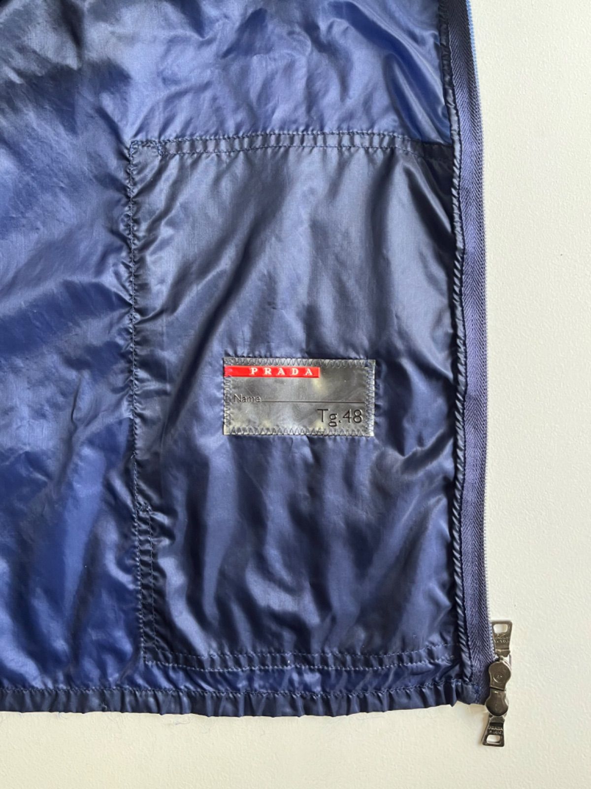 PRADA SPORT SS1999 Reflective Nylon Hooded Jacket - メルカリ