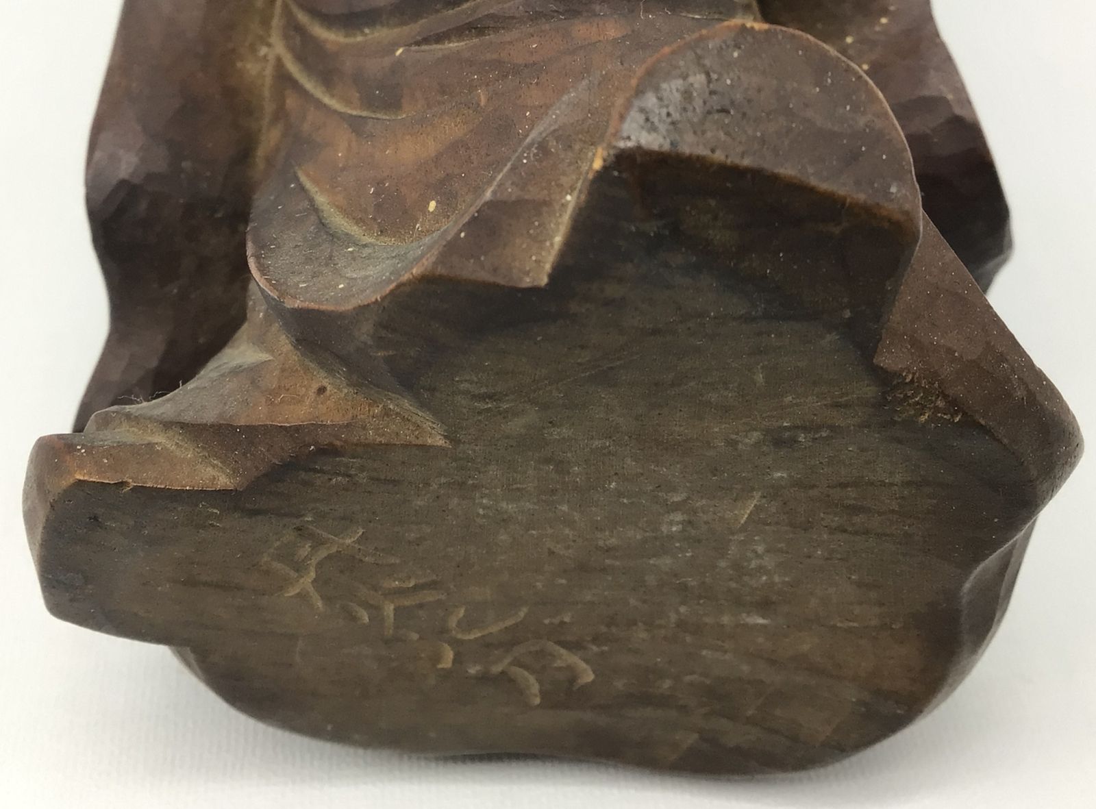 鑑賞石 天然石 赤石 置物 唐木台付 V 5493