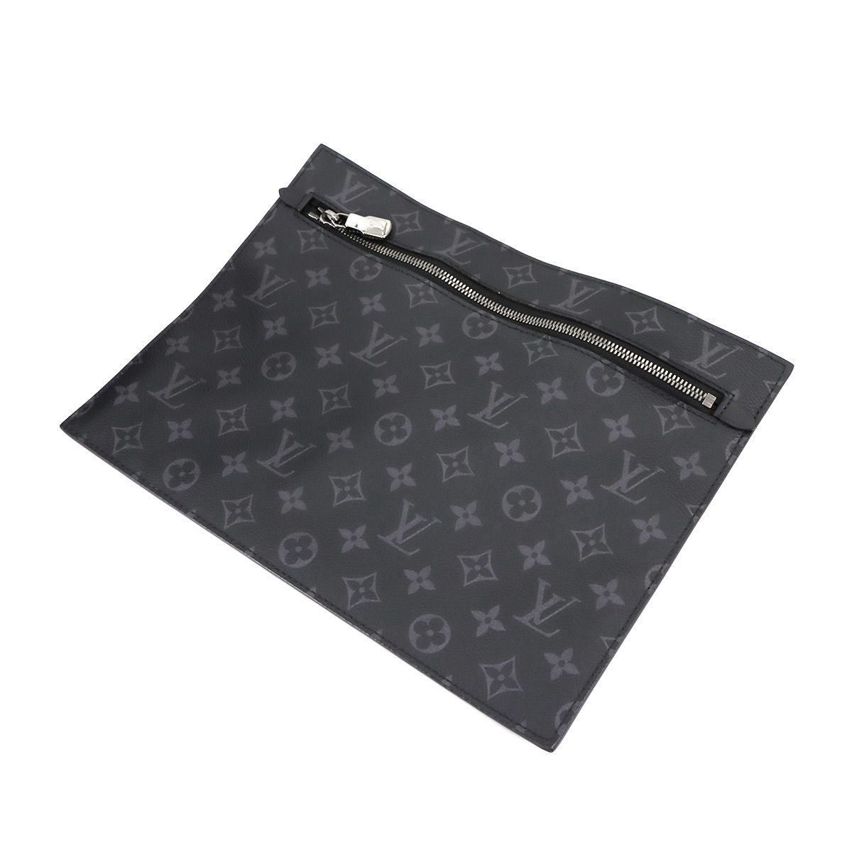 【超極美品/RFID】ルイヴィトン モノグラム エクリプス エクスプローラー RFID・美品☆ルイヴィトン モノグラムエクリプス ポルトフォイユ