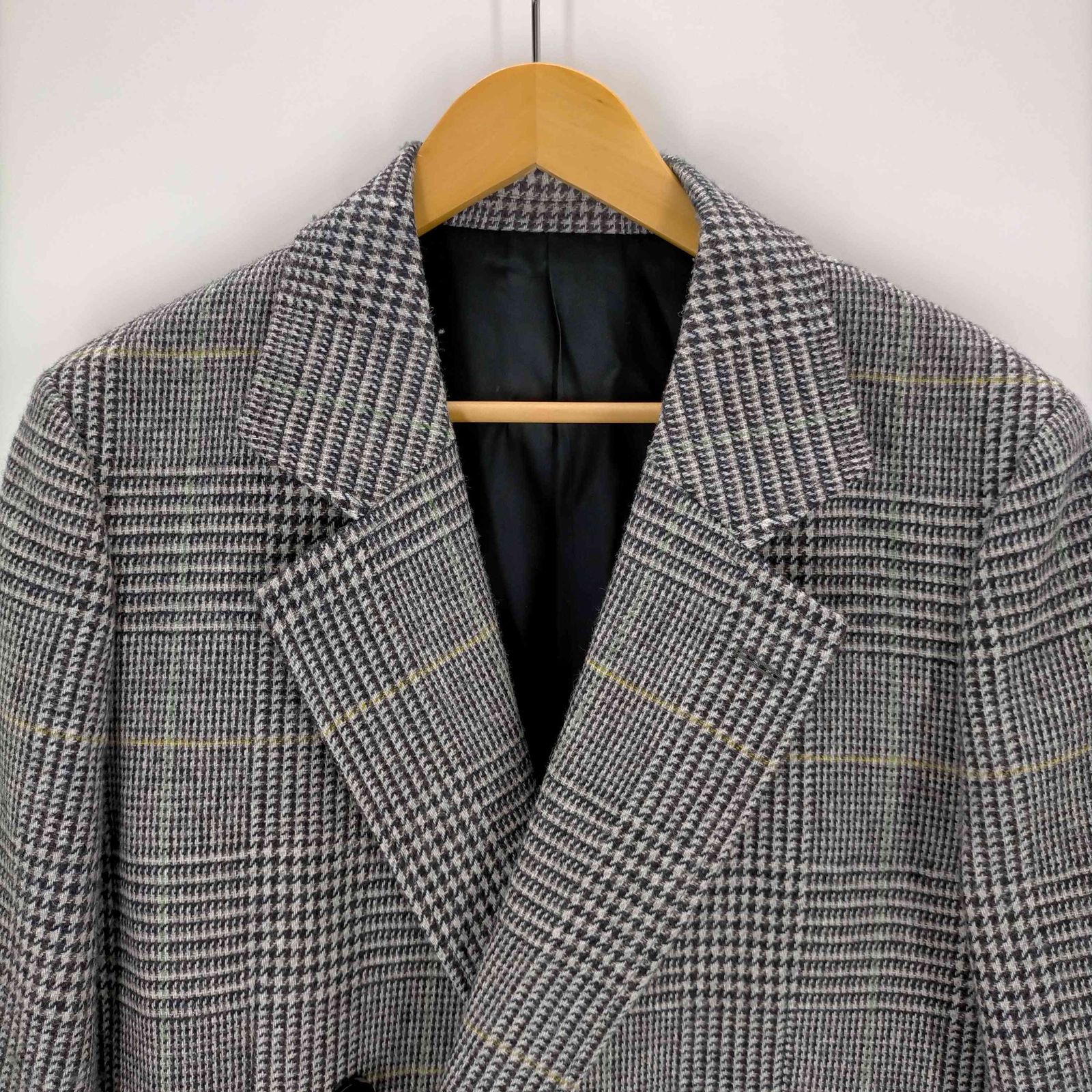 エディション Edition 21AW FOX FLANNEL TWEED CHECK ウール 6B チェックジャケット メンズ FREE - メルカリ