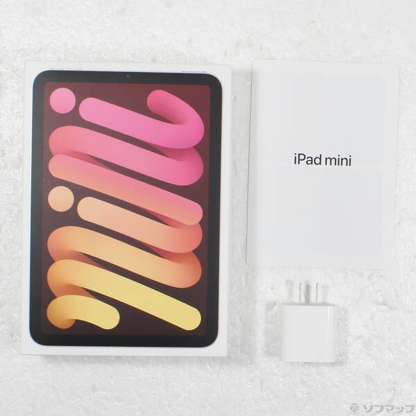 中古品〕 iPad mini 第6世代 256GB ピンク MLWR3J／A Wi-Fi【258】 iPad