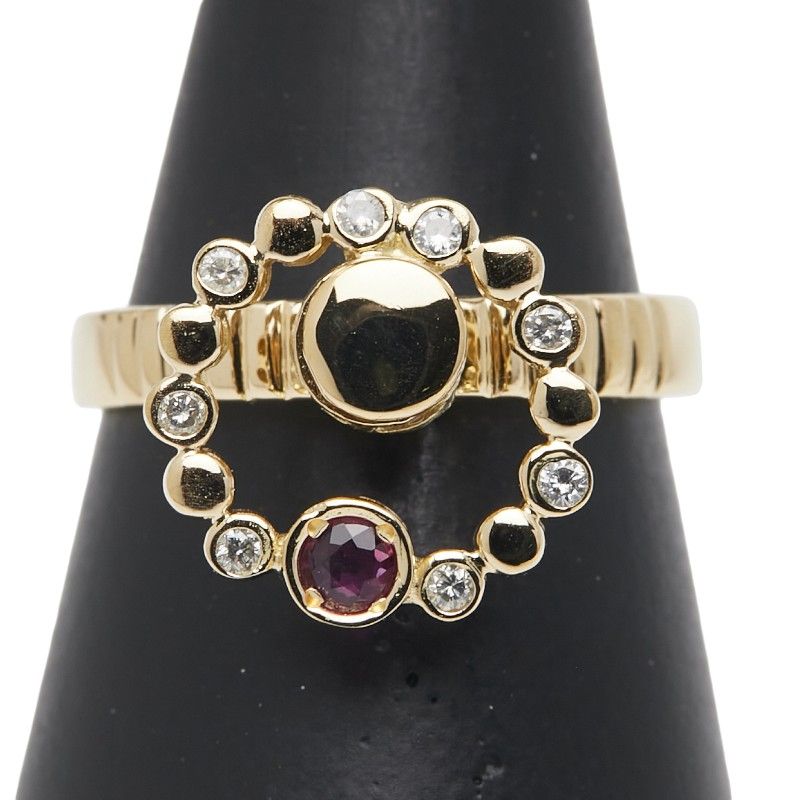 K18YG イエローゴールド レディース 1-0235076