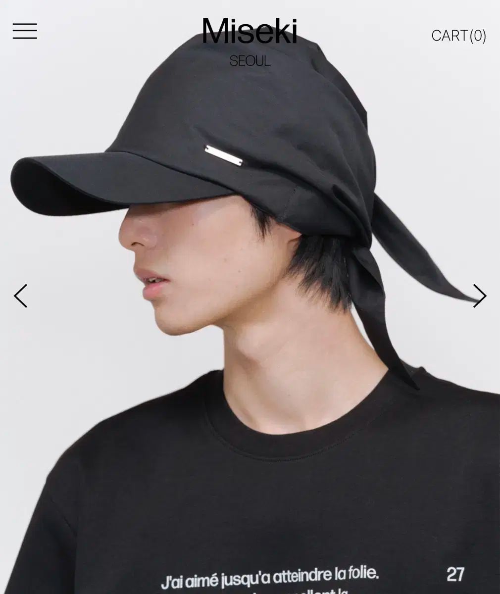 BOHEMSEO ボヘミアンソウル Tie ー up scarf bandana cap BL