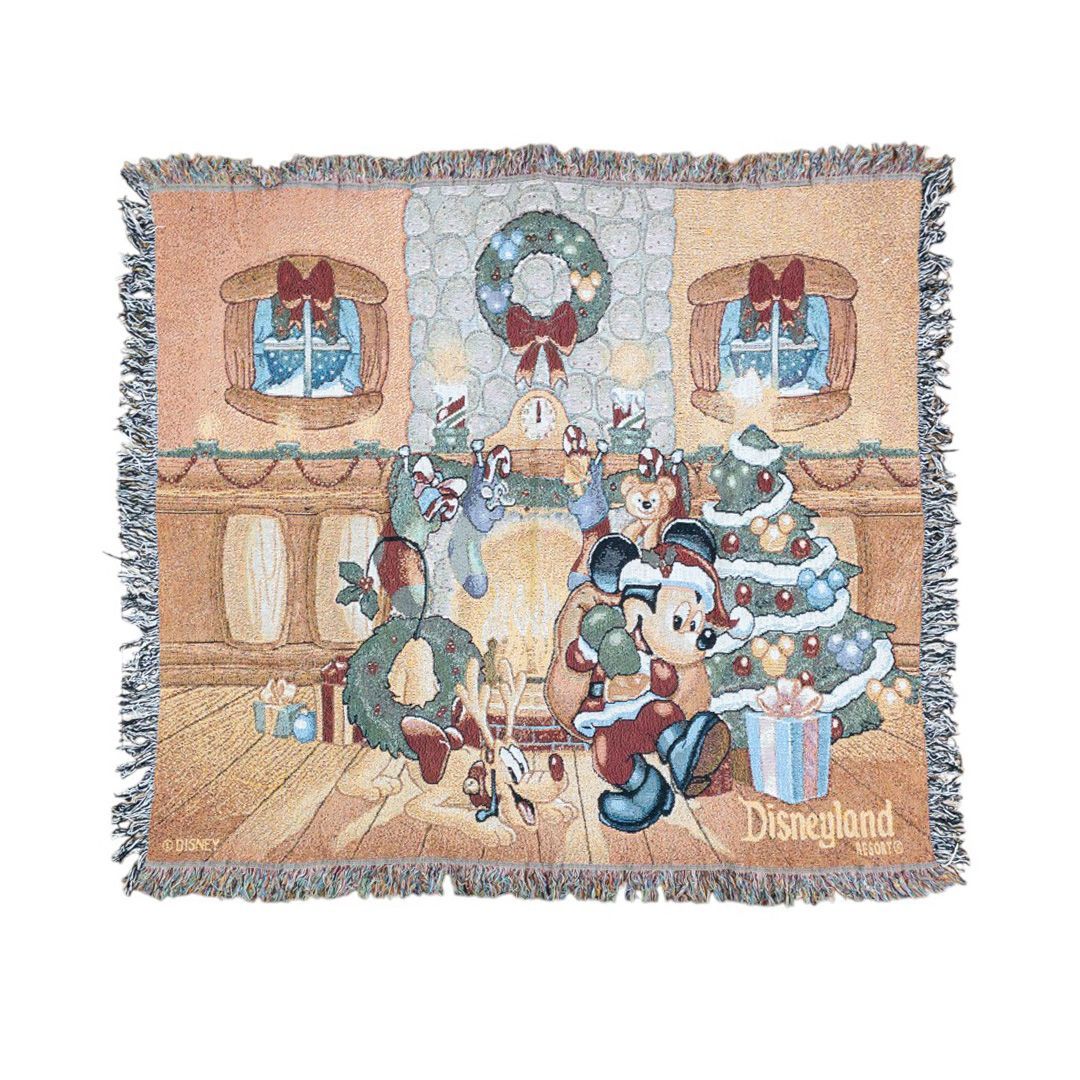 【30％OFF】 ディズニー カーペット vintageラグ ミッキー 1230 クリスマス ラグ・カーペット
