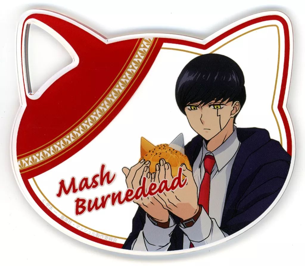 マッシュル　ナンジャ　アクリルコースター　マッシュ 中古】コースター マッシュ・バーンデッド ねこ型アクリルコースター