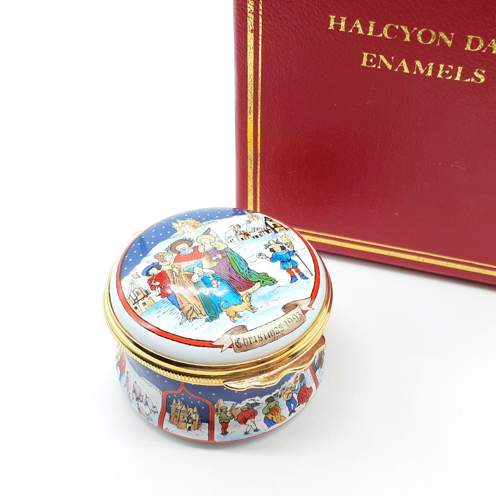 HALCYON DAYS ENAMELS ハルシオンデイズ イギリス 小物入れ ピルケース 