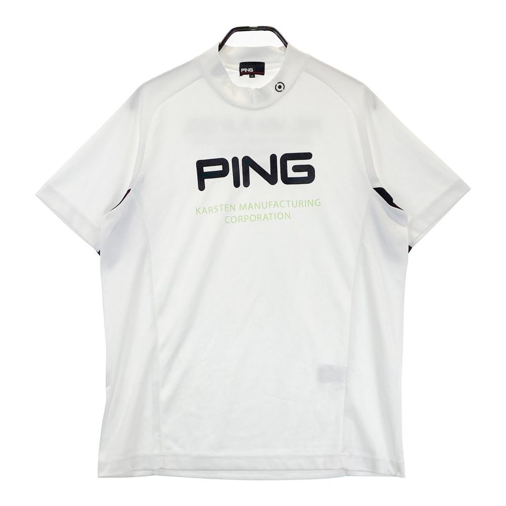 サイズ：LL PING ピン 2023年モデル ハイネック 半袖Tシャツ