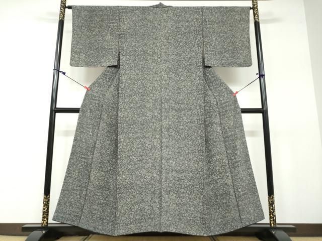 平和屋着物○江戸小紋 宝尽くし文 黒地 正絹 逸品 DAAV4839ud - メルカリ