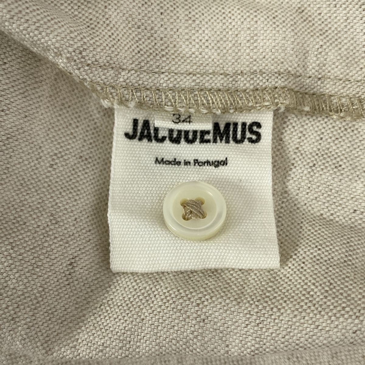 JACQUEMUS / ジャックムス | LANNEE97 コットン リネン パッチワーク  