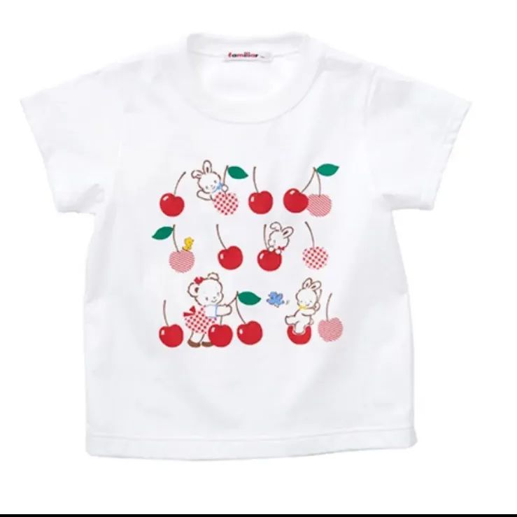 ファミリア おはなしTシャツ 新幹線 さくらんぼ ソフトクリーム - メルカリ 