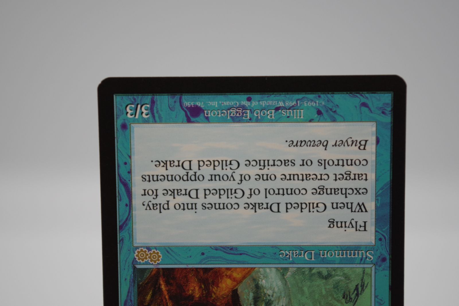 MTG　金粉のドレイク　英語　美品　☆ MTG USG Gilded Drake 金粉のドレイク 英語版 - メルカリ