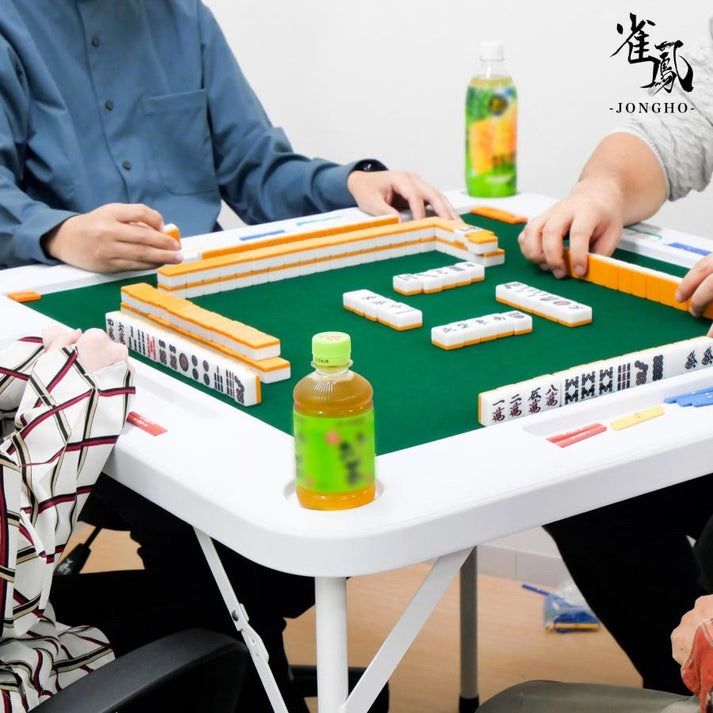 麻雀卓折りたたみ式白