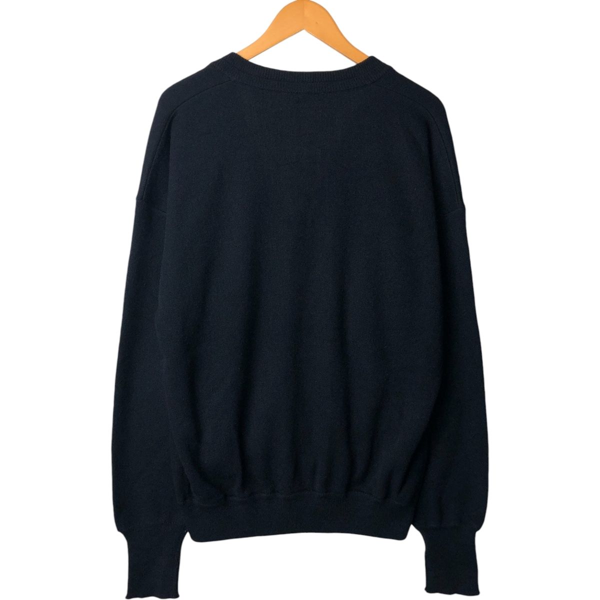 古着 80年代 ラコステ LACOSTE CHEMISE アクリルニットカーディガン スペイン製 メンズL相当 ヴィンテージ|eaa583426