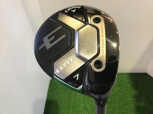 キャロウェイ ELYTE 7W フェアウェイウッド FW VENTUS GREEN 50 for CW ELYTE FW フレックスR メンズ 男性用 右利き 右用 Cランク ゴルフクラブ