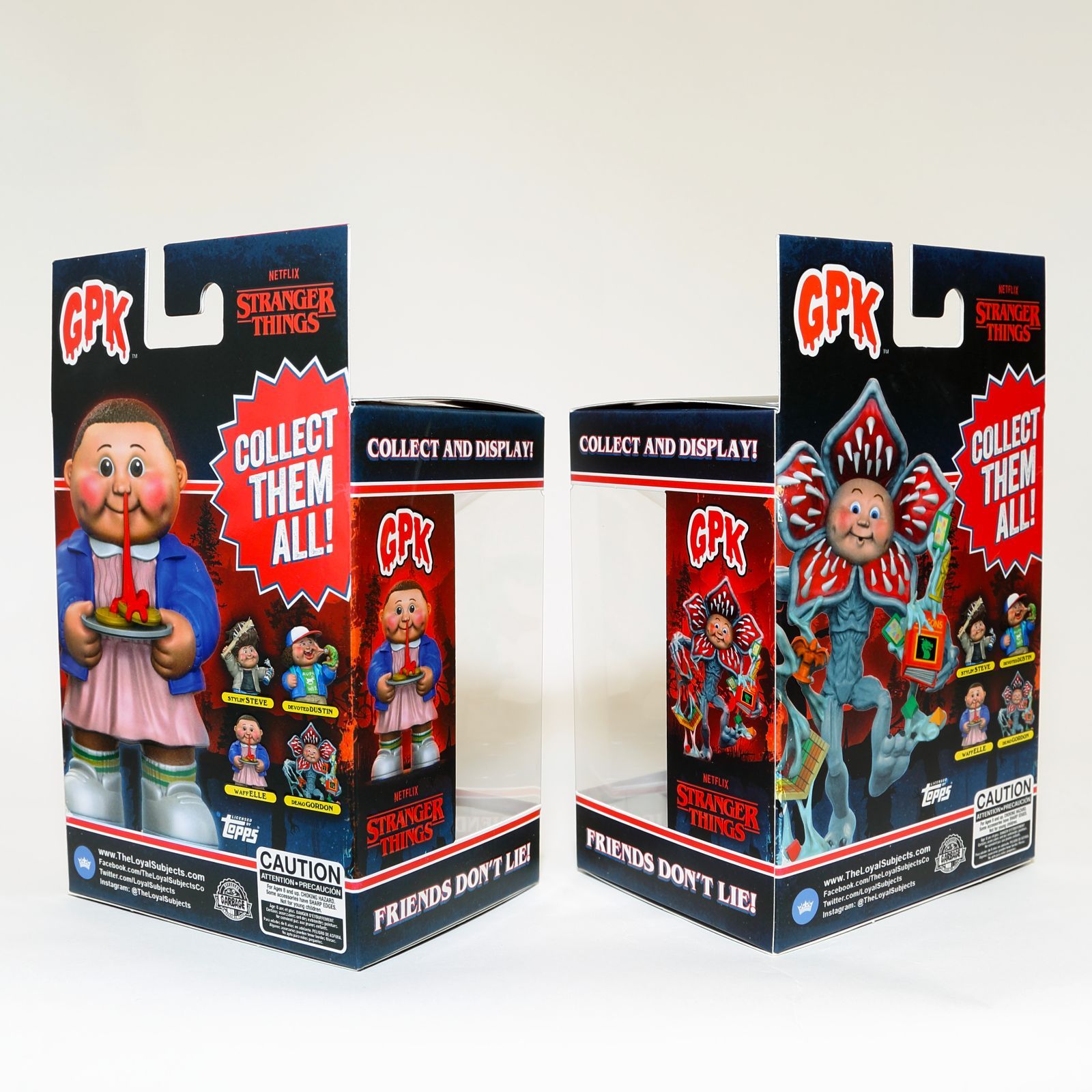 ストレンジャー・シングス フィギュア GPK Stranger Things ストレンジャーシングス × Garbage Pail Kids