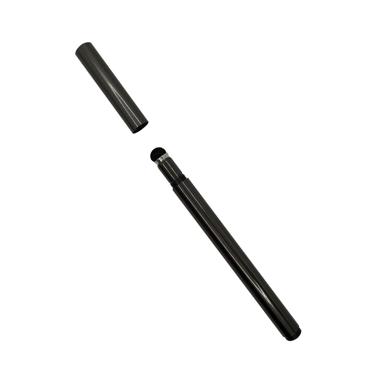 【在庫セール】Su-Pen ゲーマーズモデルロングキャップモデル スタイラスペン iPhone アイフォン Black スマホ Android タブレット Switch 対応 P201S-ABSL