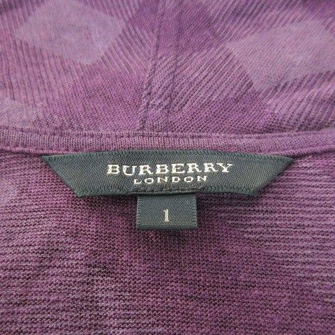 バーバリー ロンドン BURBERRY LONDON カーディガン カットソー