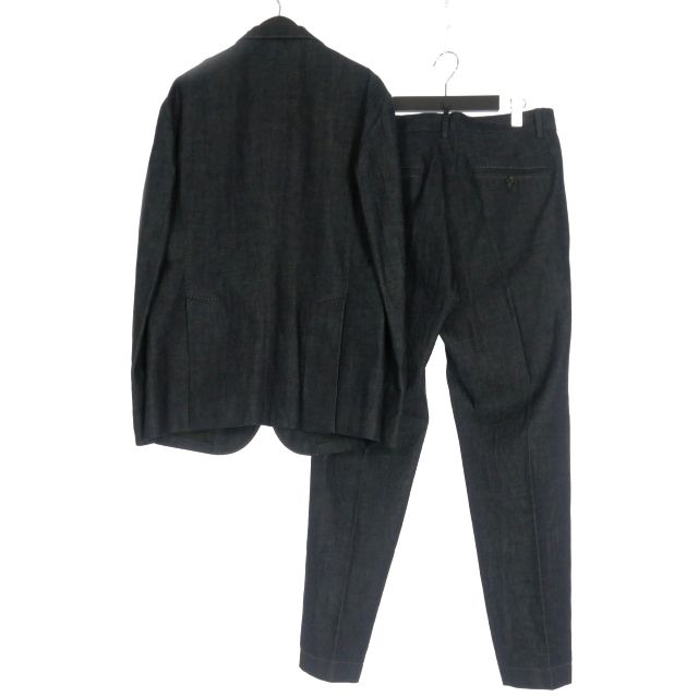 ディースクエアード DSQUARED2 23AW New York Suit デニム セットアップ スーツ 上下 46 インディゴ D74FT0465 正規