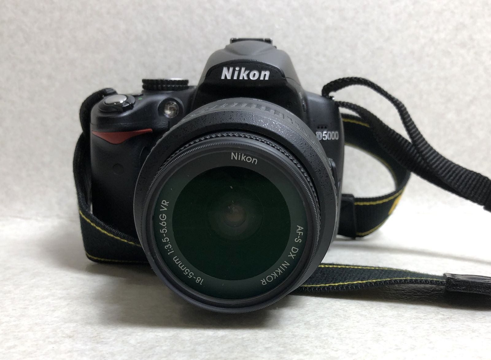 DH1344】動作確認済 ニコン Nikon D5000 ダブルレンズ セット VR