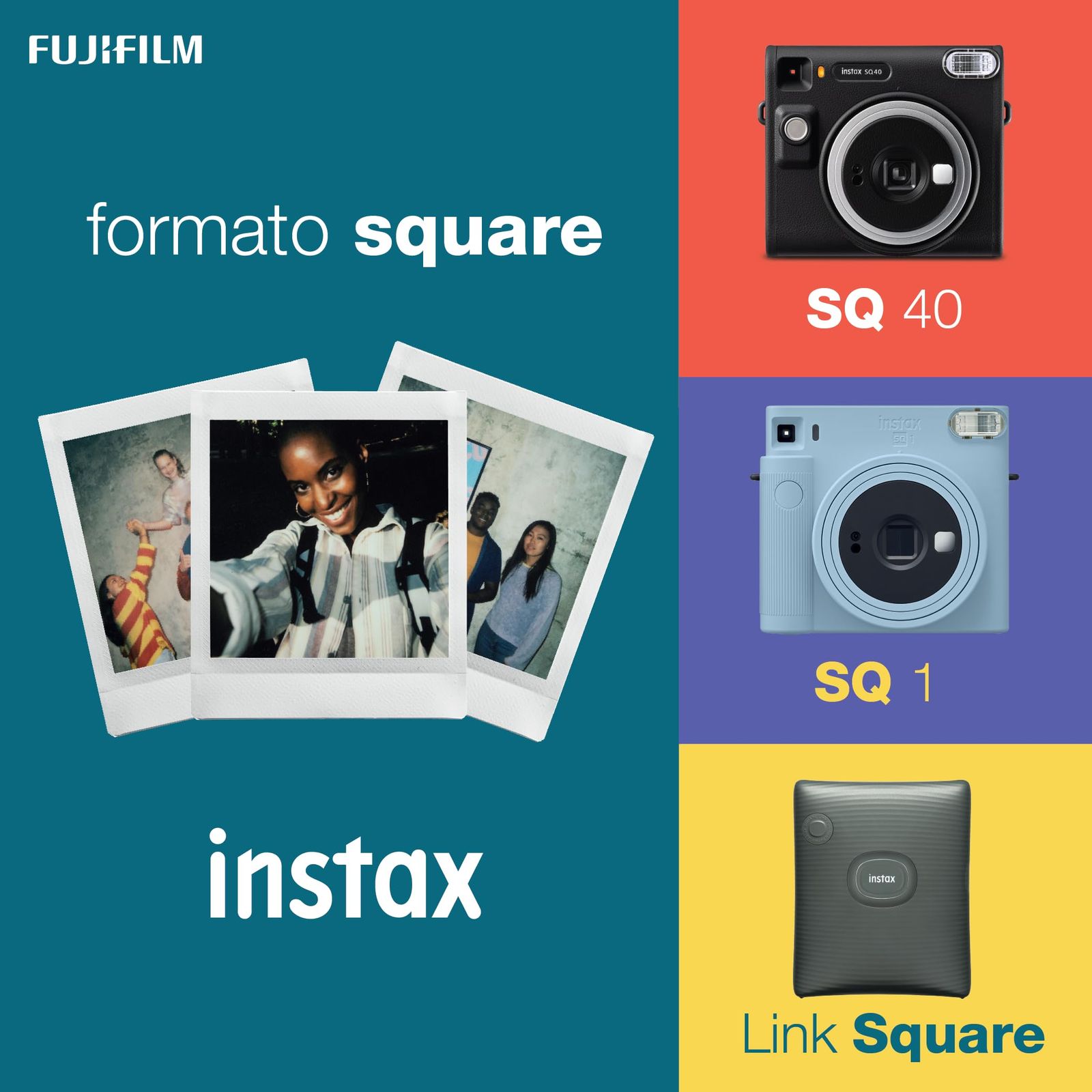 2パック instax 富士フイルム(FUJIFILM) スクエアフォーマット 2パック instax 富士フイルム(FUJIFILM) スクエアフォーマット