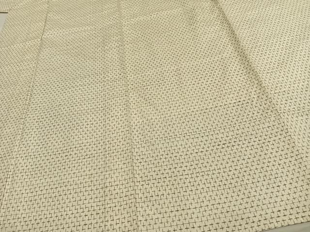 平和屋着物▽上質な紬　単衣　十字絣　正絹　逸品　AAAV8441fy 平和屋着物▽上質な紬 単衣 十字絣 正絹 逸品 AAAV8441fy - メルカリ