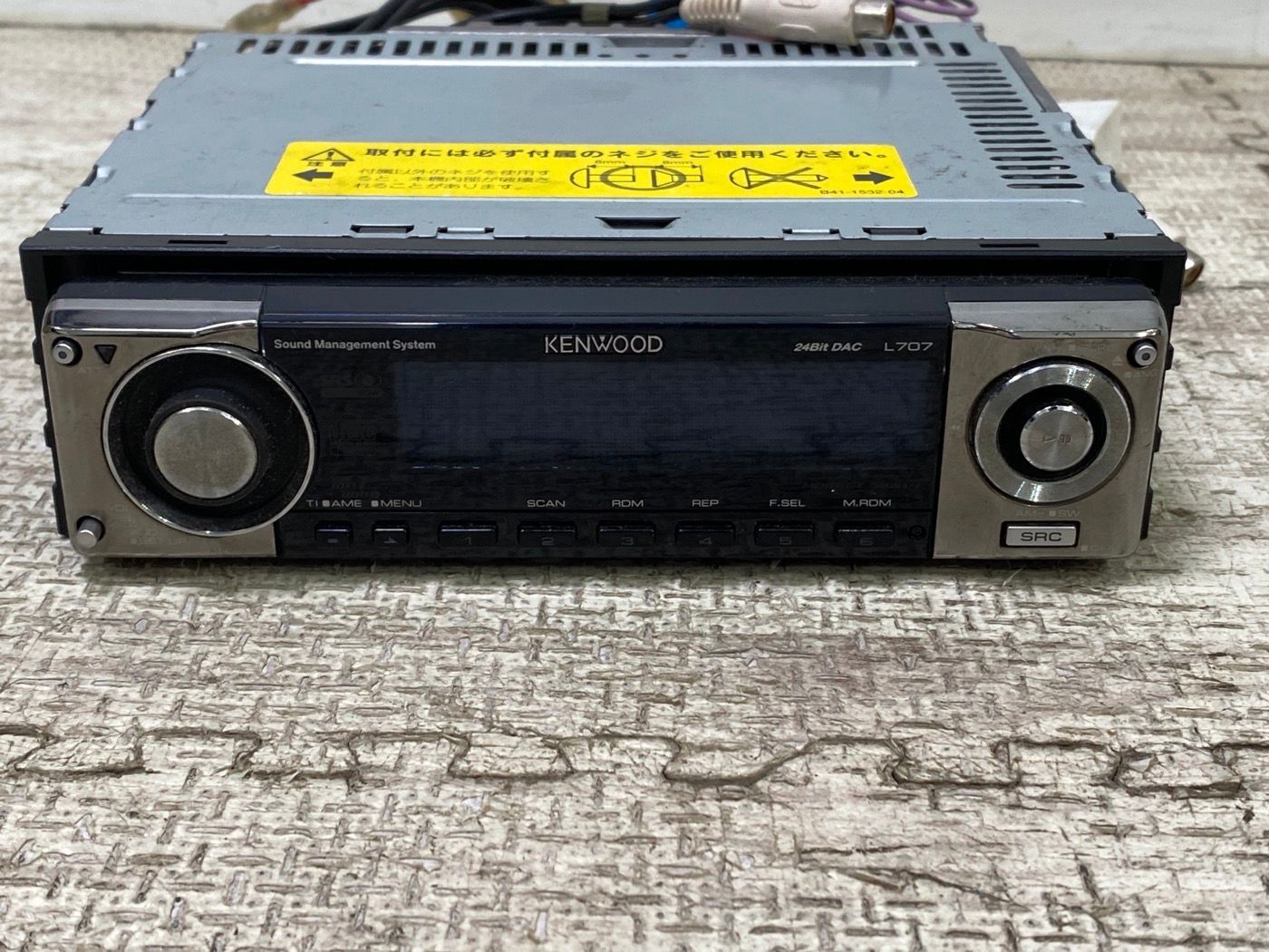 Kenwood L707 1DIN カーオーディオ