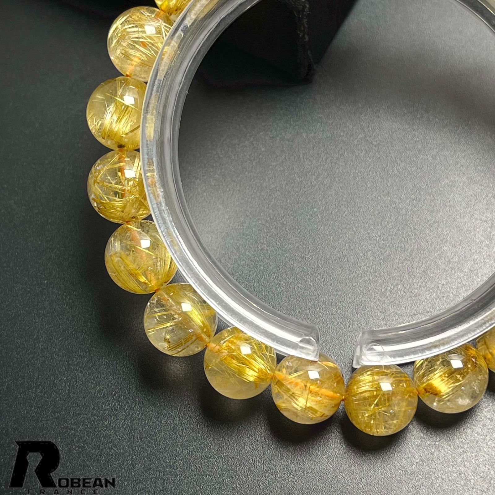 逸品 EU製 定価97万円☆ROBEAN・極!極満針ルチルクォーツ☆