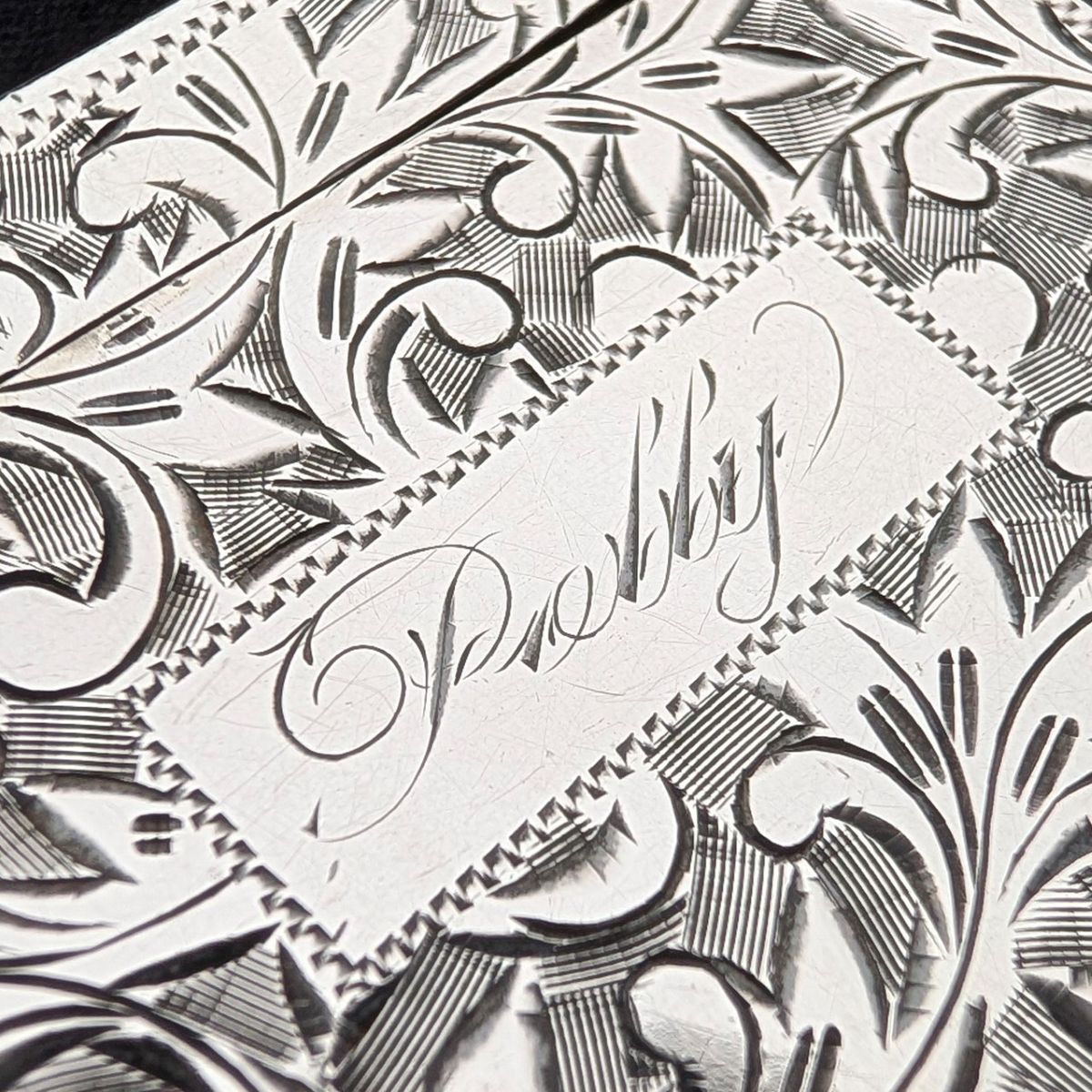 米国アンティーク 純銀製