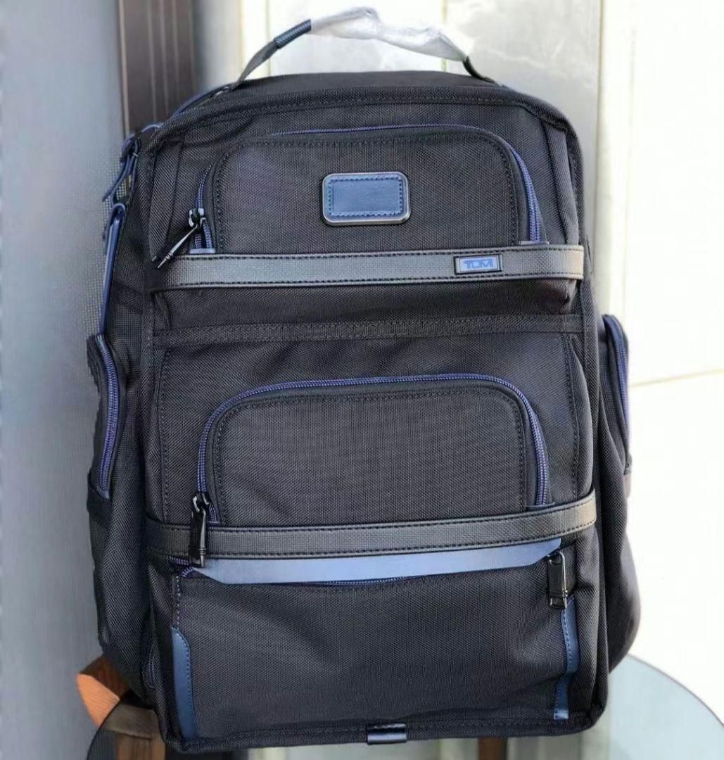 TUMI ALPHA3 ブリーフパック 美品 TUMI ALPHA3 ブリーフパック ブルー