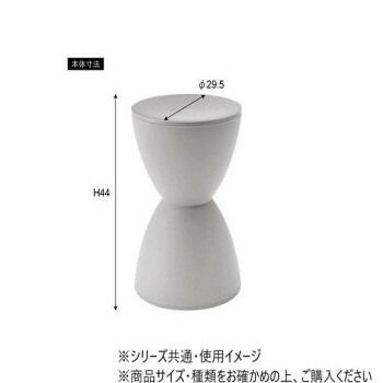 スツール ブラック