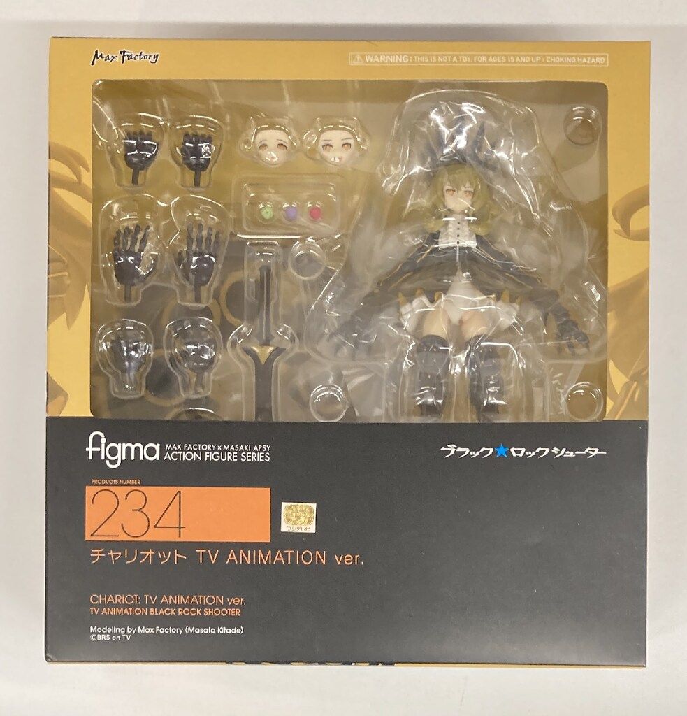 MAXFACTORY figma TV ANIMATION BLACK ROCK SHOOTER チャリオット TV