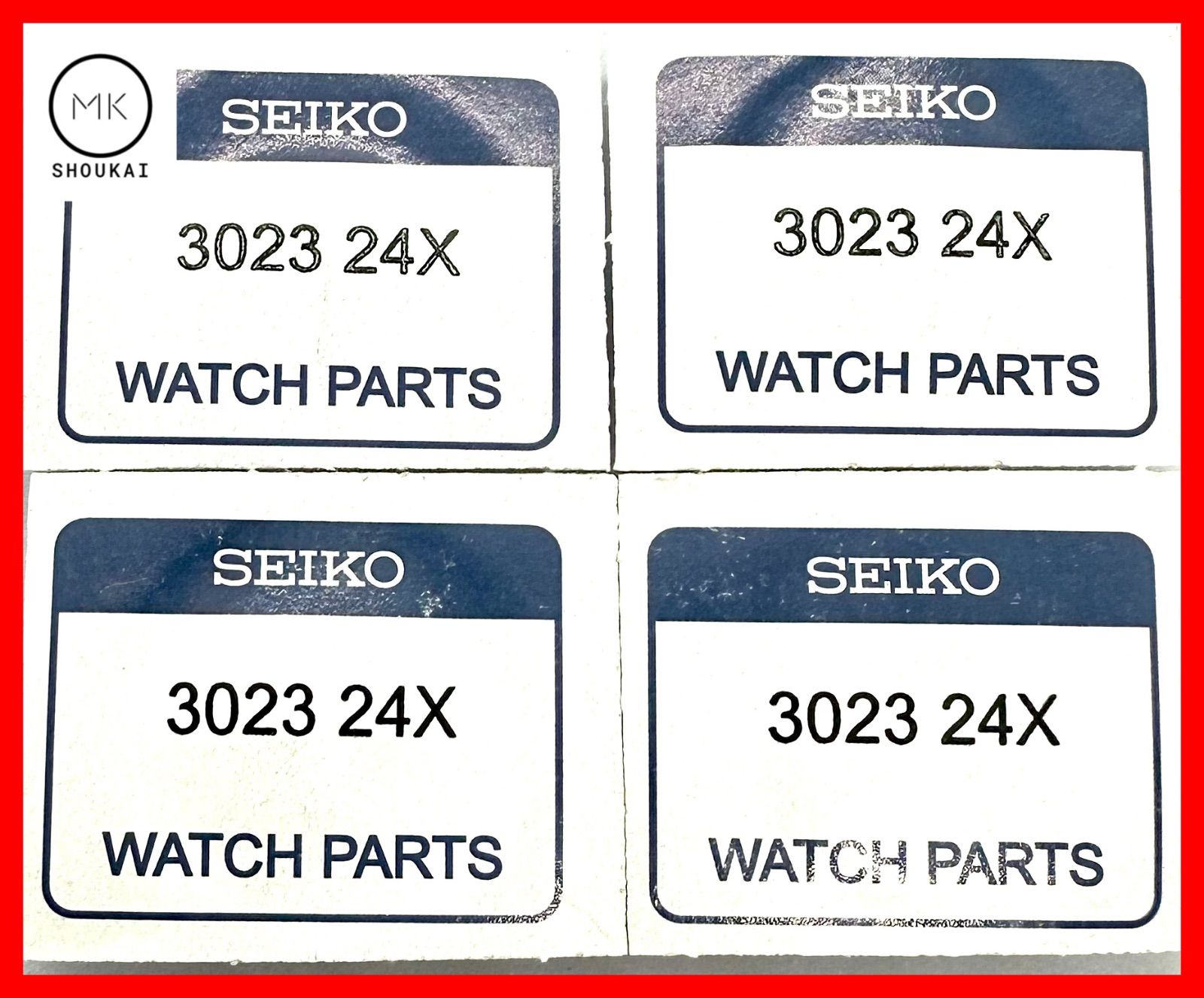 3023 24X SEIKO キネティック 二次電池 MT920端子付4つセット