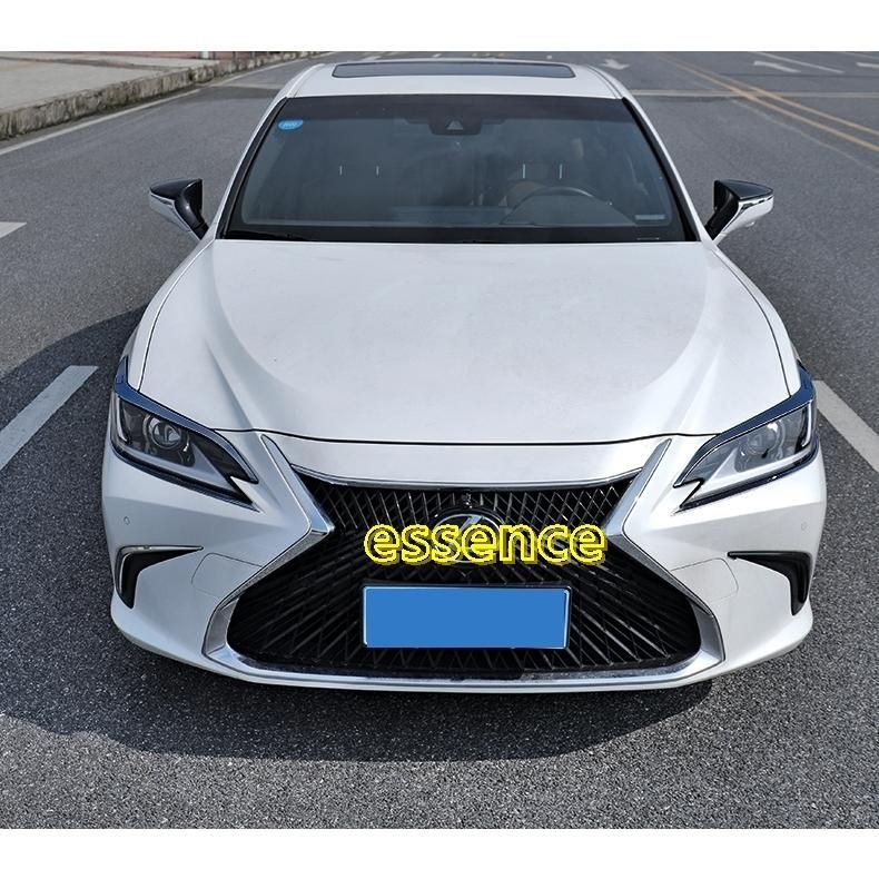ライトアイブロウブライトストリップ 新型レクサス ES 10系 パーツ アクセサリー LEXUS ES200 250 ES 300hヘッドライトデコレーションステッカー TZ1727