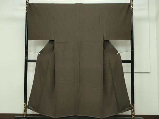 平和屋本店 上 男性 江戸小紋 小鮫小紋柄 憲法黒茶色地 ♥ CZAA3965s5