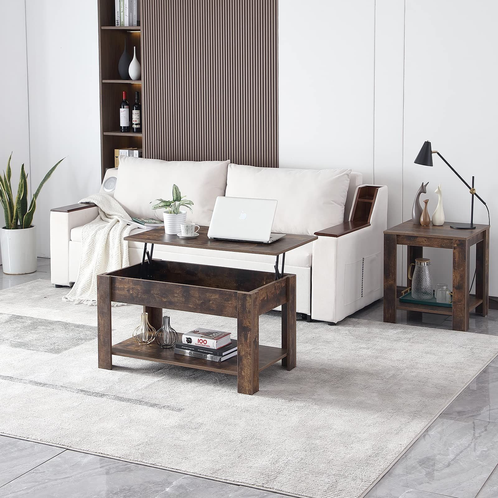 昇降式 ブラウン