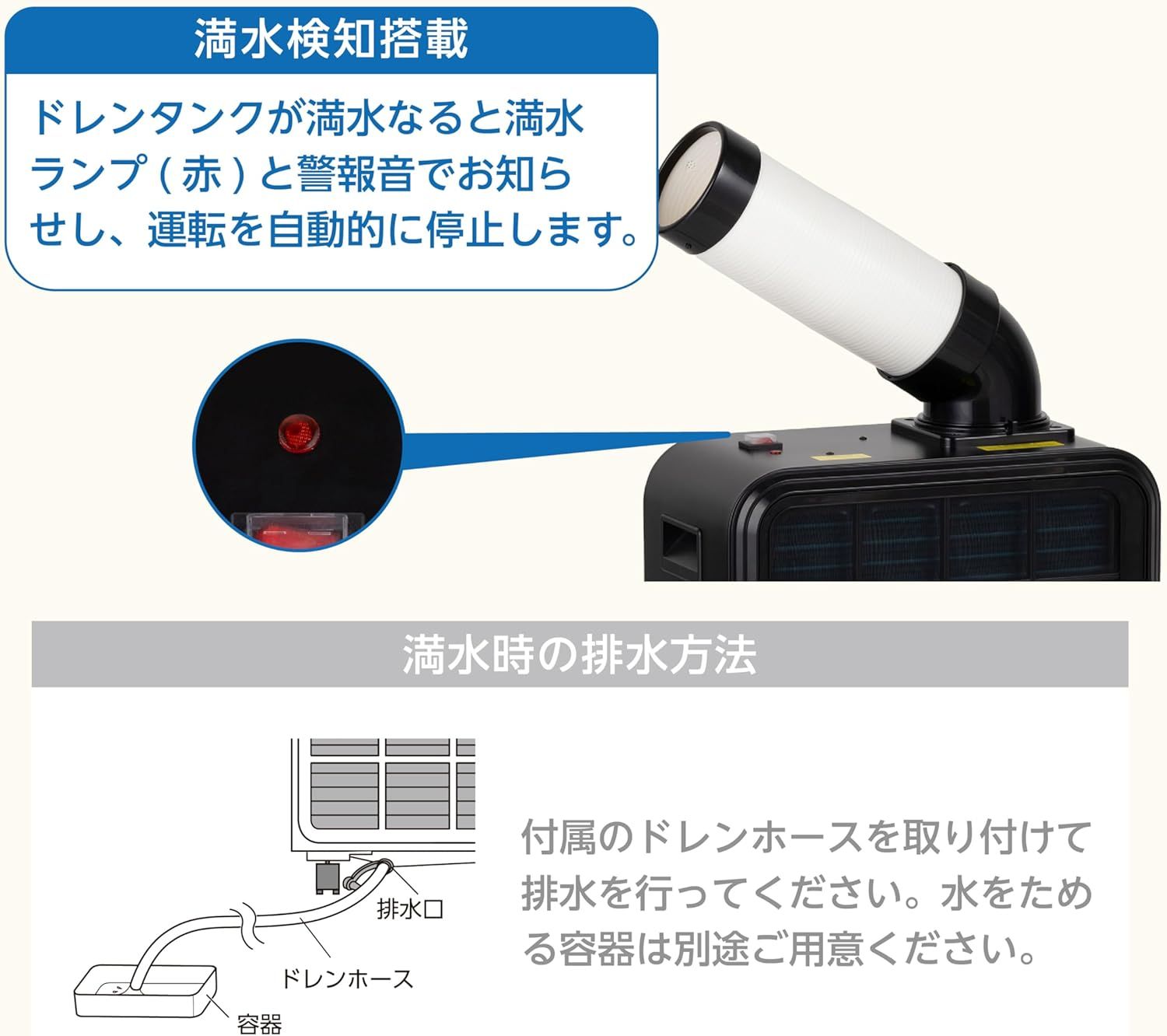 広電(KODEN) ミニスポットクーラー 業務用 工事不要 ノンドレン