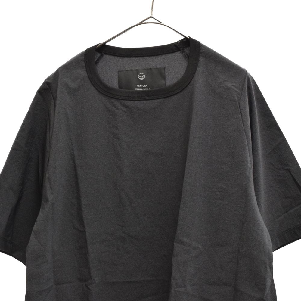 TEATORA (テアトラ) CARTRIDGE TEE packable horizon カートリッジ パッカブルホライズン 半袖 Tシャツ  カットソー グレー tt-TEE-PH - メルカリ