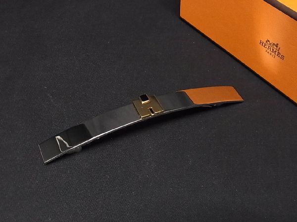 美品　HERMES  エルメス　バレッタ　アイリーン　GM