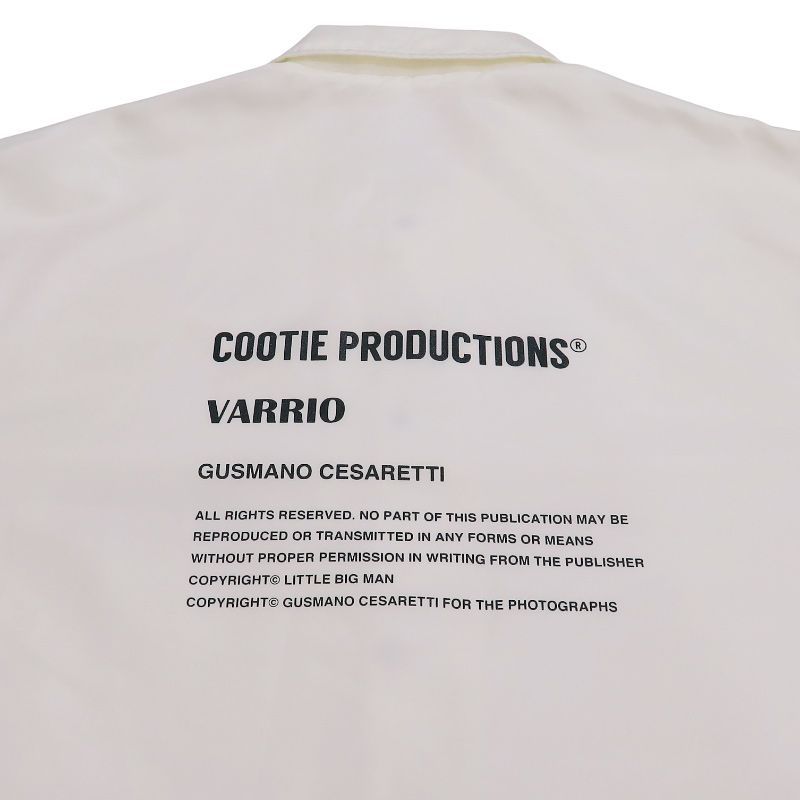 COOTIE クーティー NYLON COACH JACKET (VARRIO LOGO) ナイロン コーチ