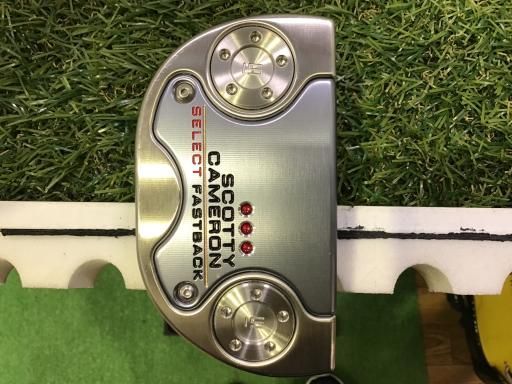 タイトリスト SCOTTY CAMERON select FASTBACK 2018 34インチ パター PT スチール フレックスその他 メンズ 男性用 右利き 右用 Cランク ゴルフクラブ