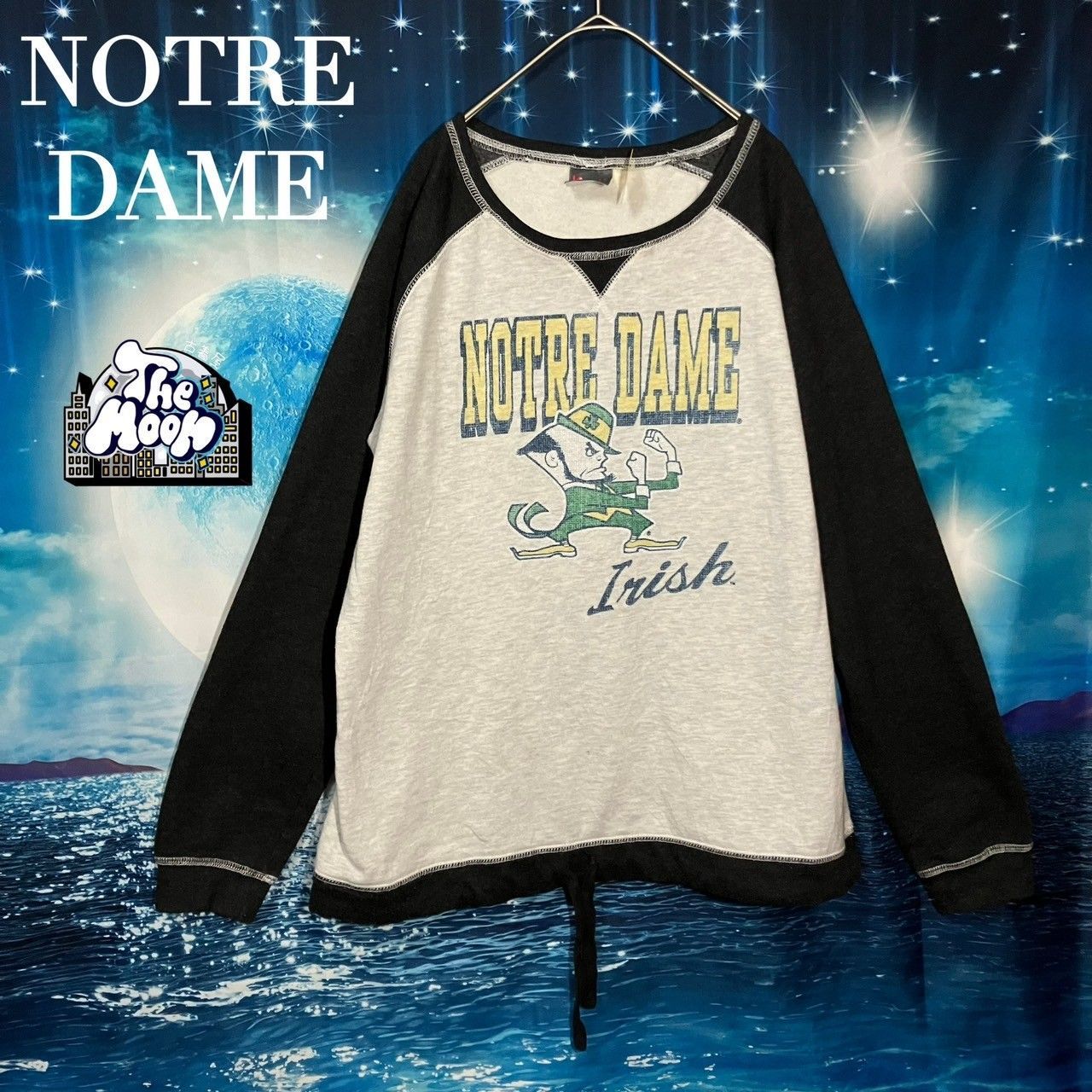 NOTRE DAME Fighting Irish ラグランスウェット ノートルダム