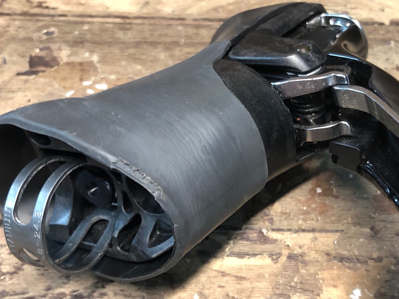 IM258 シマノ SHIMANO デュラエース DURA-ACE ST-9000 STIレバー 左右共空打ちのためジャンク BRIGHTFACE_UK